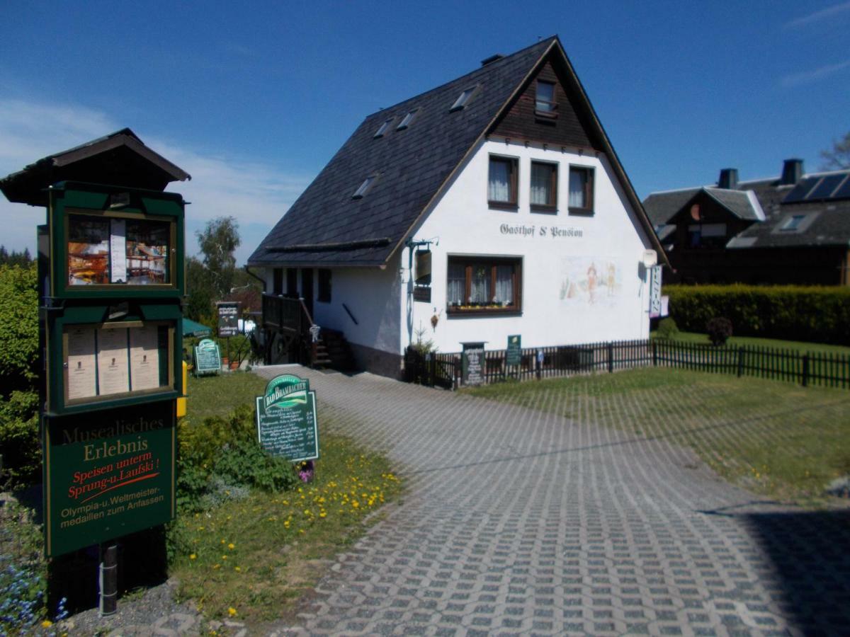 Gaststatte Und Pension Skiklause Klingenthal Dış mekan fotoğraf